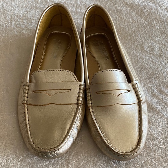 Eastland Metallic Gold Loafers - Picture 6 of 8